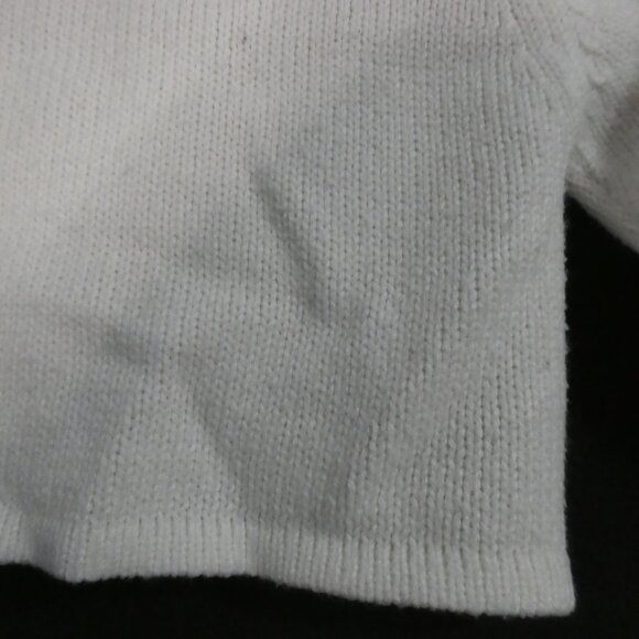 Y2K - OLD NAVY - 3-6 months | Button-Up Knit Cardigan | Faux Fur Collar - Picture 13 of 13